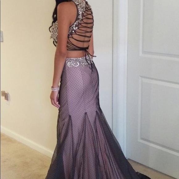 Alyce Paris Two Piece Dress - Picture 3 of 7